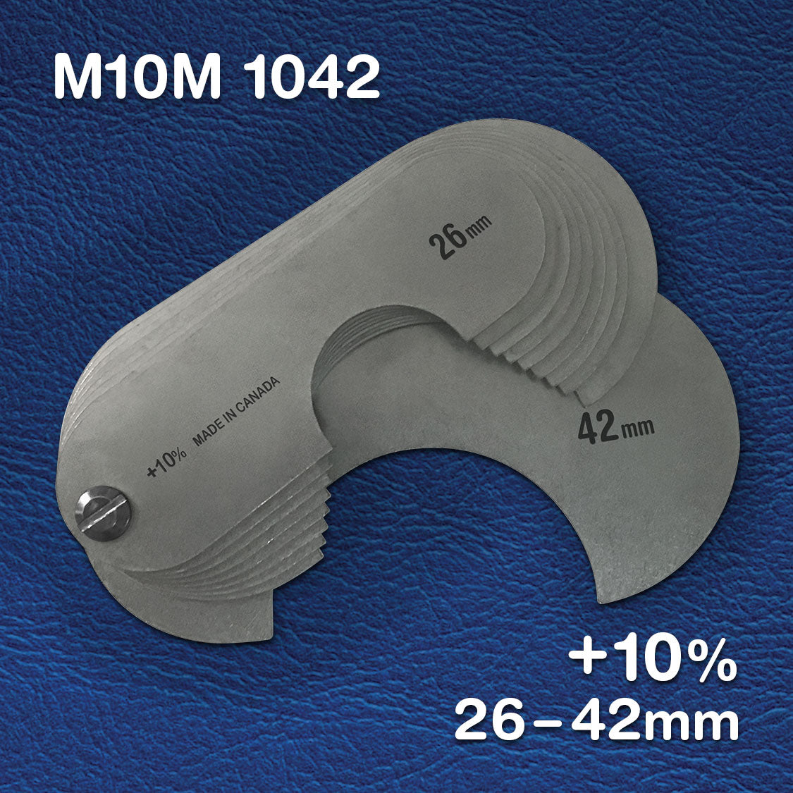 Stainless - Metric +10% (10 Gauge Sets)