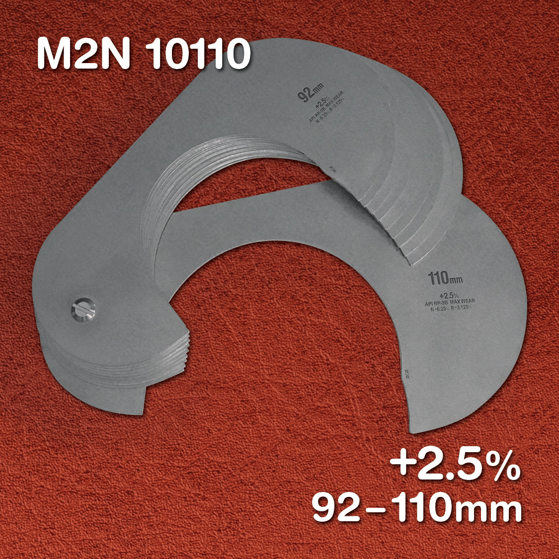 Stainless - Metric +2.5% All Sizes