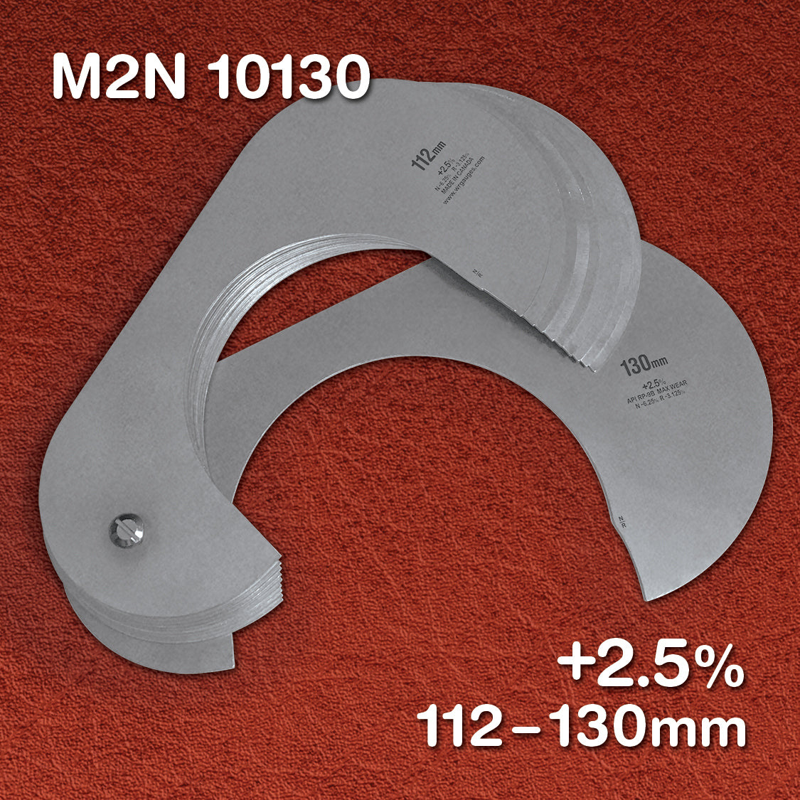Stainless - Metric +2.5% All Sizes