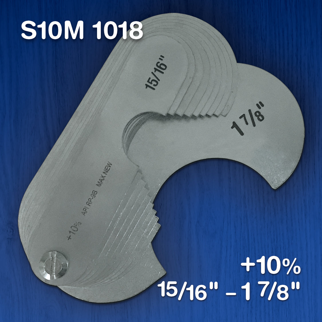 Stainless - Standard +10% (10 Gauge Sets)
