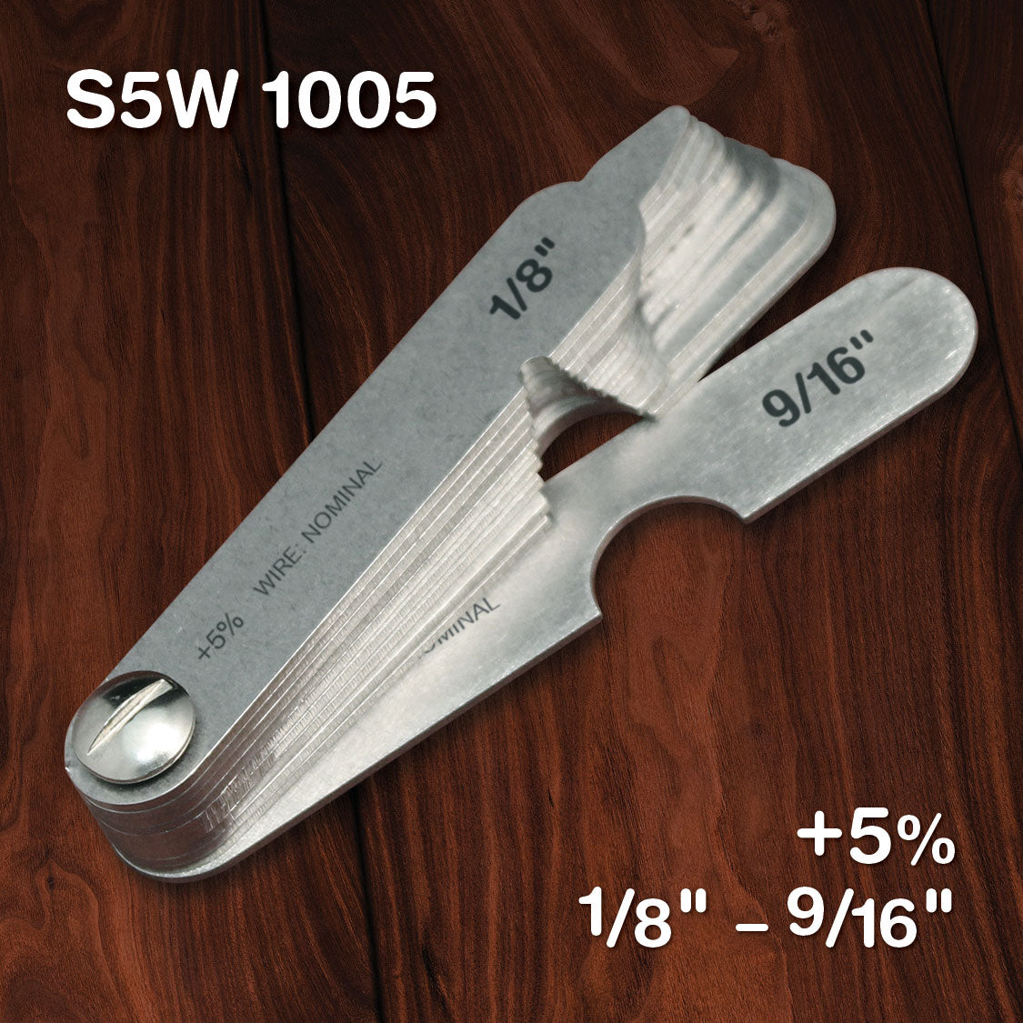 Standard - Stainless +5% (10 Gauge Sets)