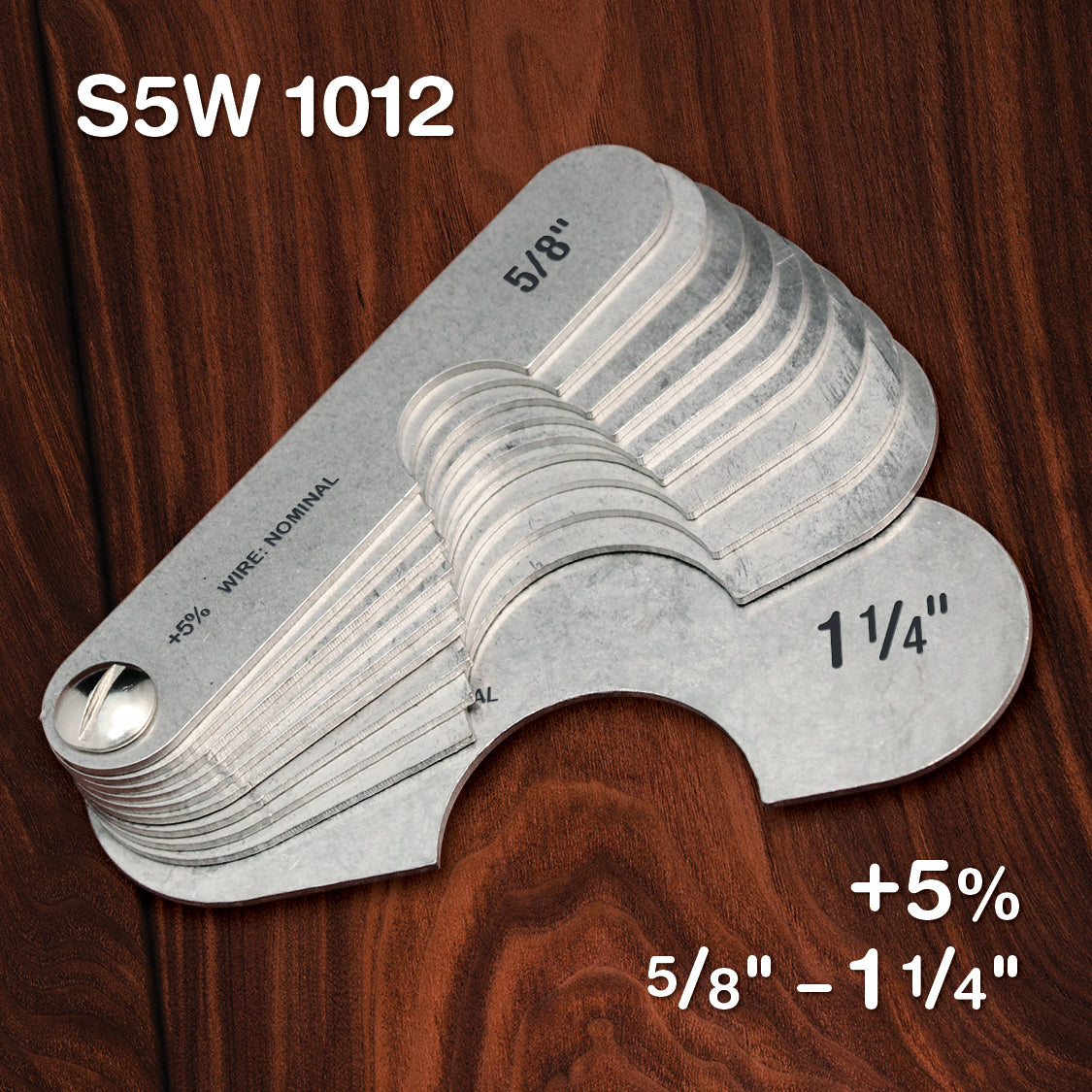 Standard - Stainless +5% (10 Gauge Sets)