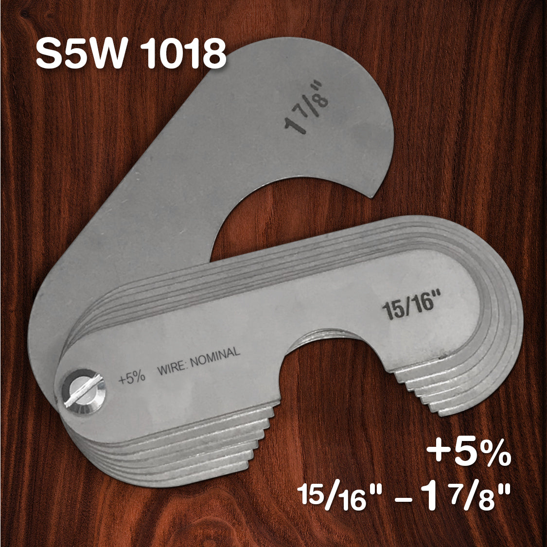 Standard - Stainless +5% (10 Gauge Sets)