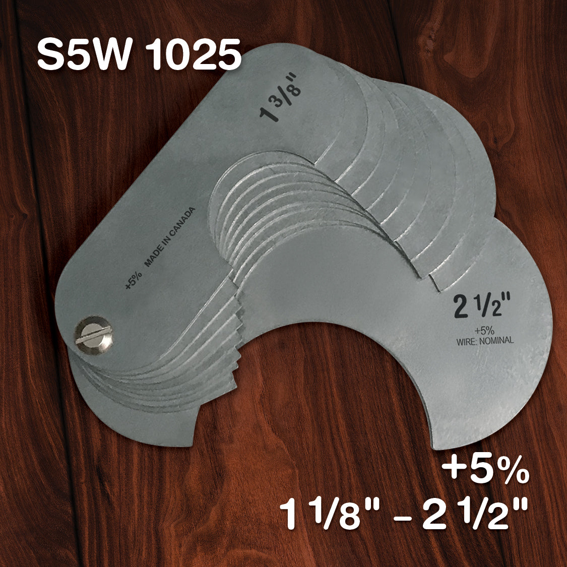 Standard - Stainless +5% (10 Gauge Sets)