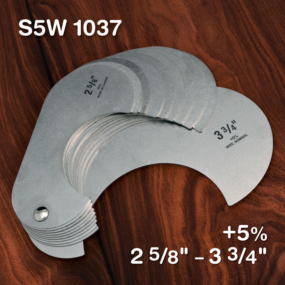 Stainless - Standard +5% (10 Gauge Sets)