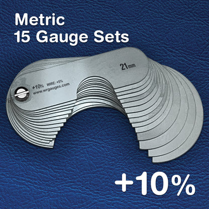 Metric - Stainless +10% (15 Gauge Sets)