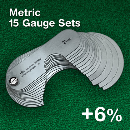 Metric - Stainless  +6%  (15 Gauge Sets)