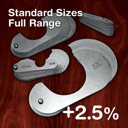 Stainless  -  Standard  +2.5%  All Sizes