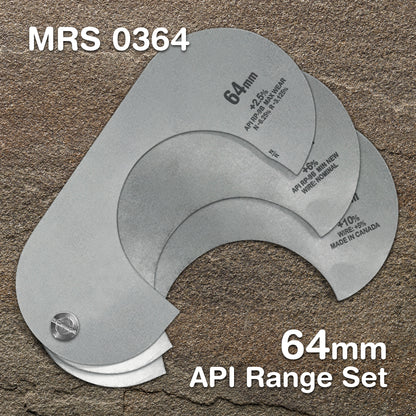 Range Sets - Metric Sizes - API RP 9B